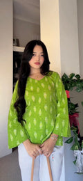 FULL SLEEVE SHORT KURTHI