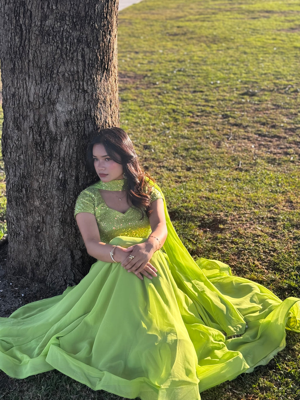 FULL FLARED LEHENGA