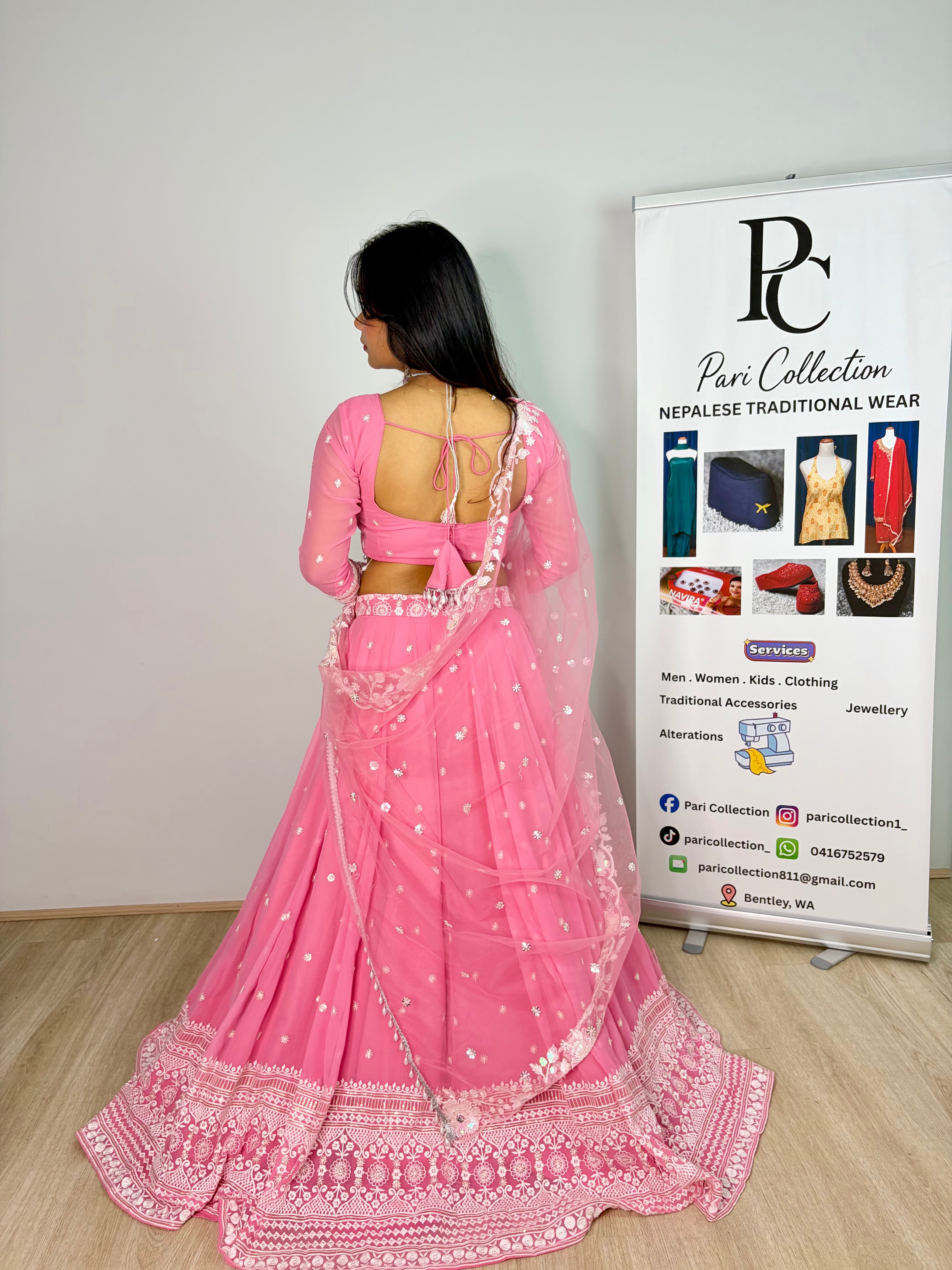 FLARED LEHENGA
